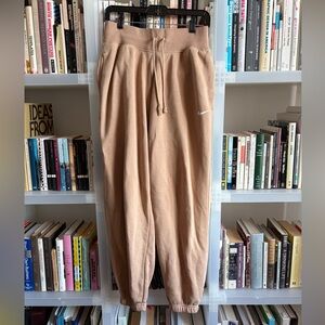 Nike Phoenix fleece Beige Joggers | S